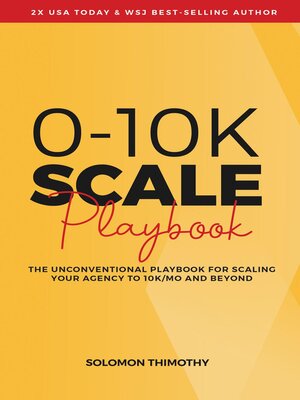 cover image of 0-10K SCALE Playbook